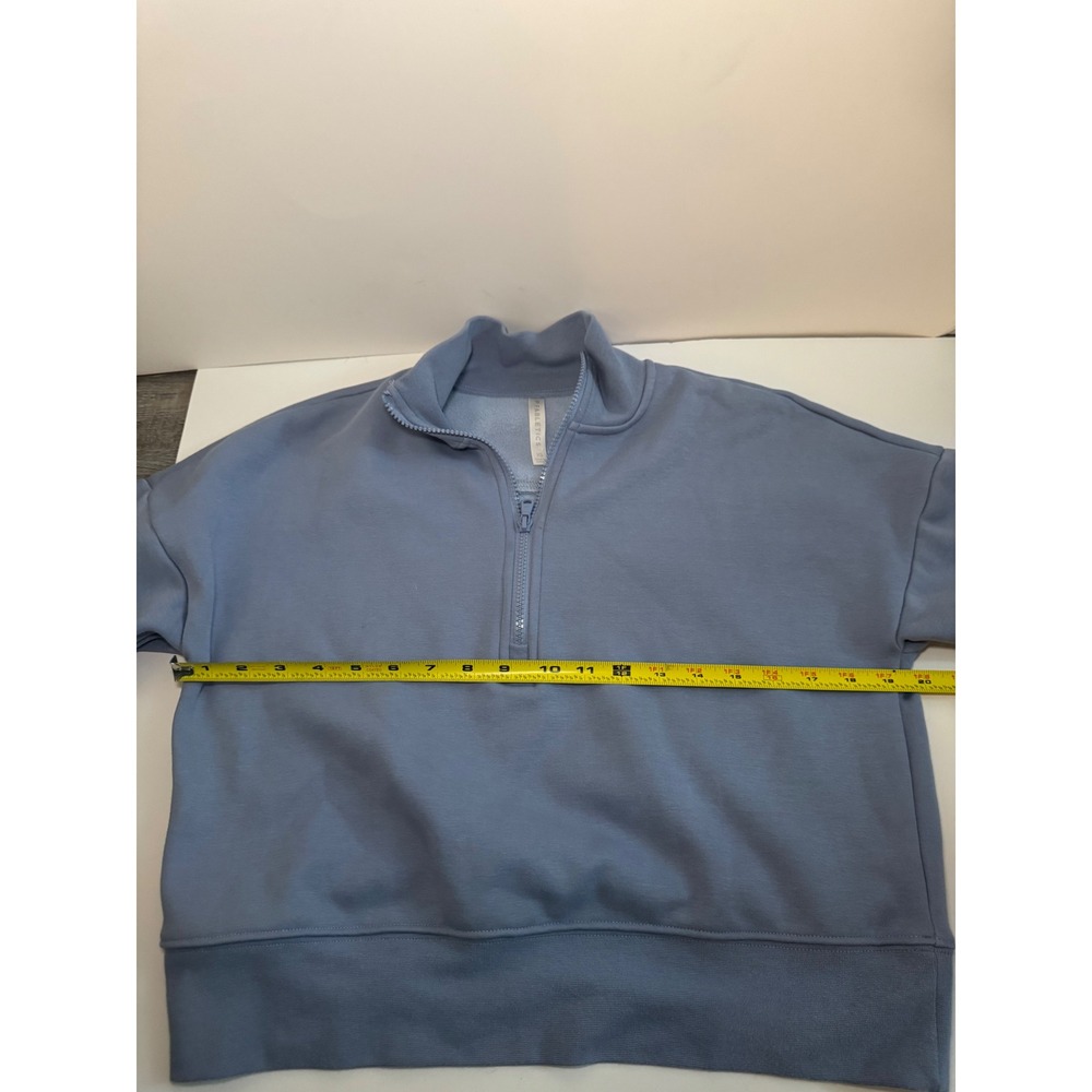 Fabletics Half Zip Pullover Cropped Sweatshirt At… - image 6